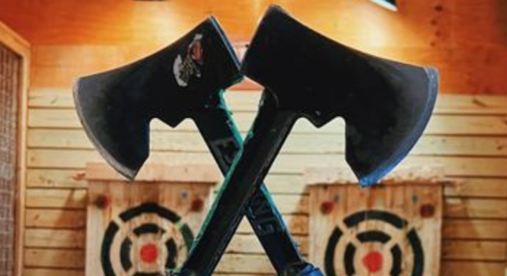 Axe Throwing Captions