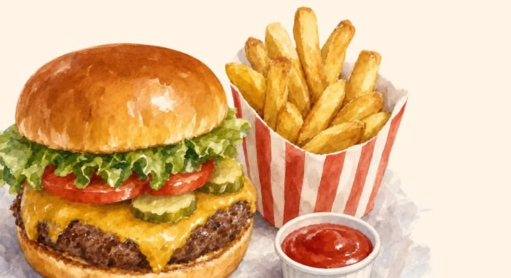 Burger Captions
