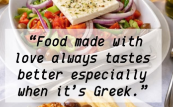 Greek Food Captions