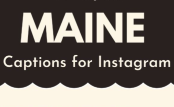 Maine Captions for Instagram