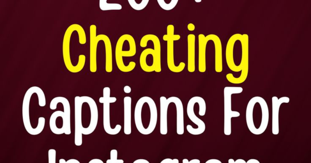 Cheating Captions for Instagram
