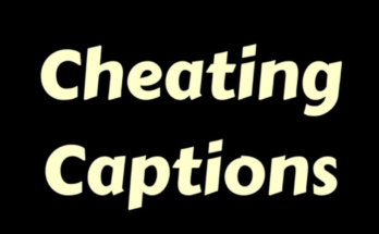 Cheating Captions for Instagram