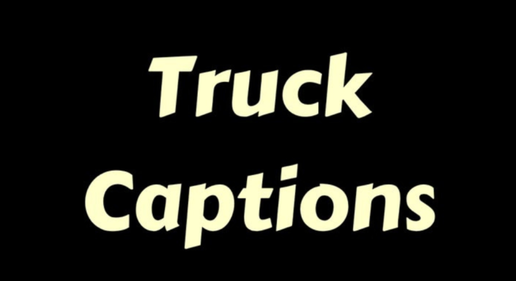 Truck Captions for Instagram