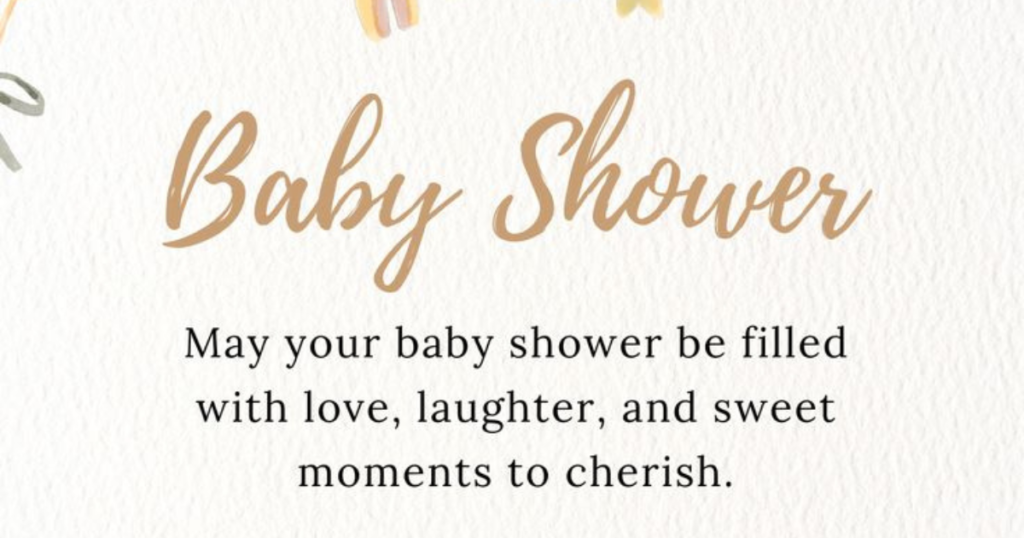 Baby Shower Captions
