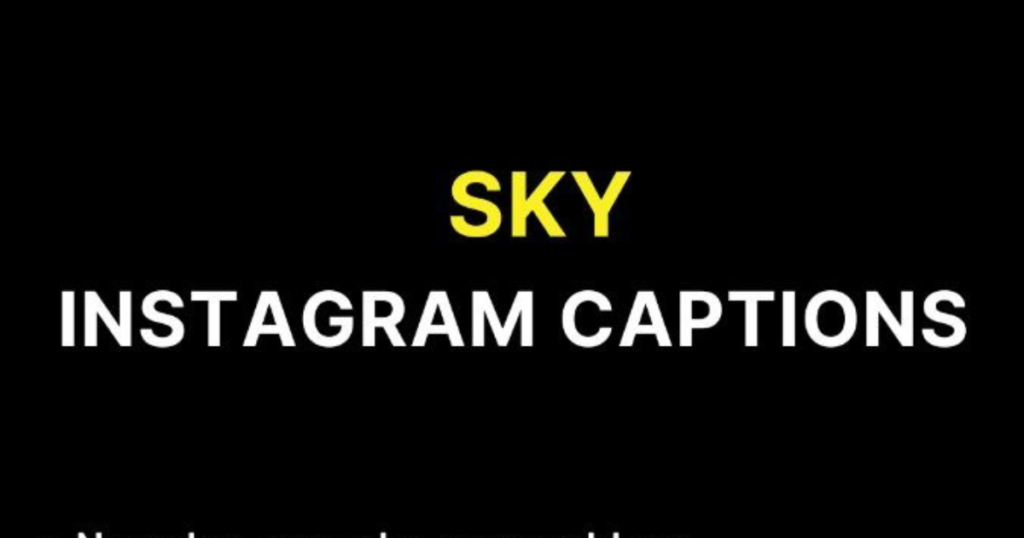 Cloudy Weather Captions for Instagram