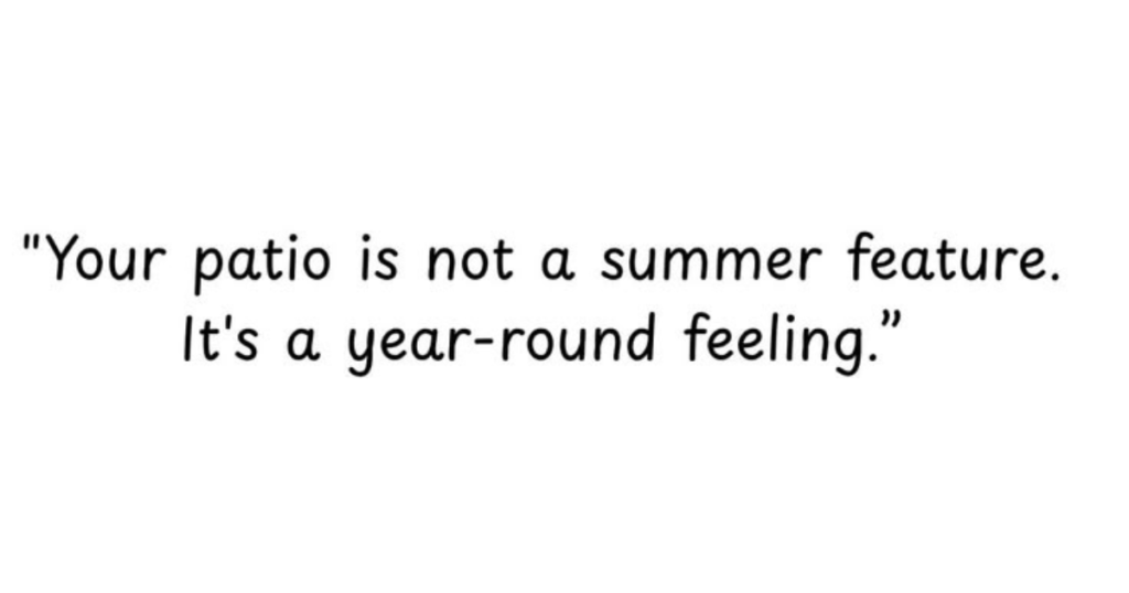 Patio Captions for Instagram