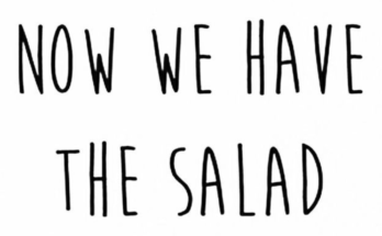 Salad Captions