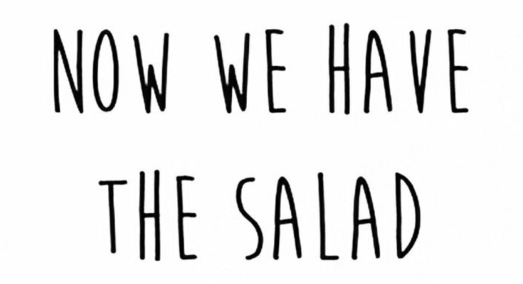 Salad Captions