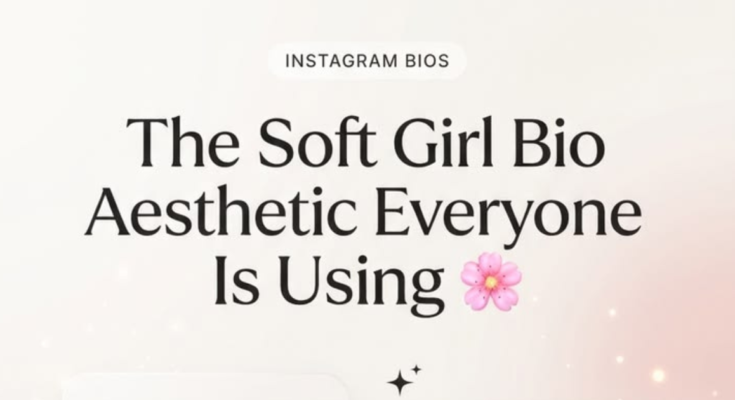 Soft Instagram Bio for Girl