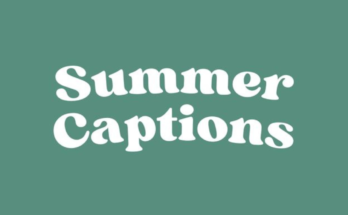 Summer Captions for Instagram