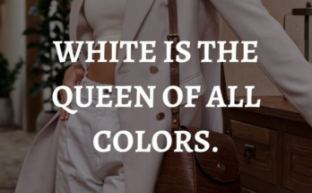 White Outfit Captions