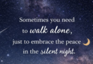 200+ Best Night Walk Quotes 2026 | Peace in the Dark, Stars in Your Eyes
